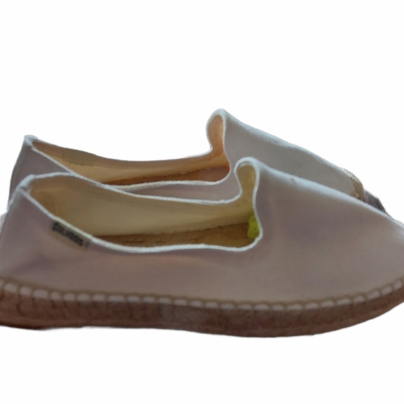 Soludos white neutral espadrilles Size 6.5 - Picture 7 of 8